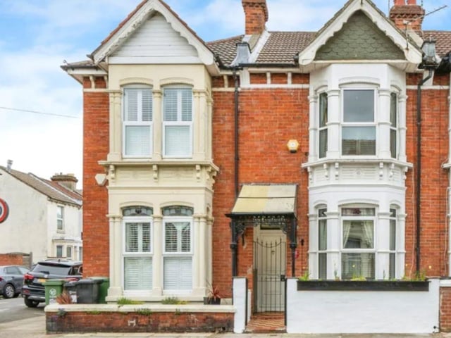 Winter Road, Southsea, £360,000, comes with three bedrooms, two bathrooms and two reception rooms. It is on the market with Purplebricks.