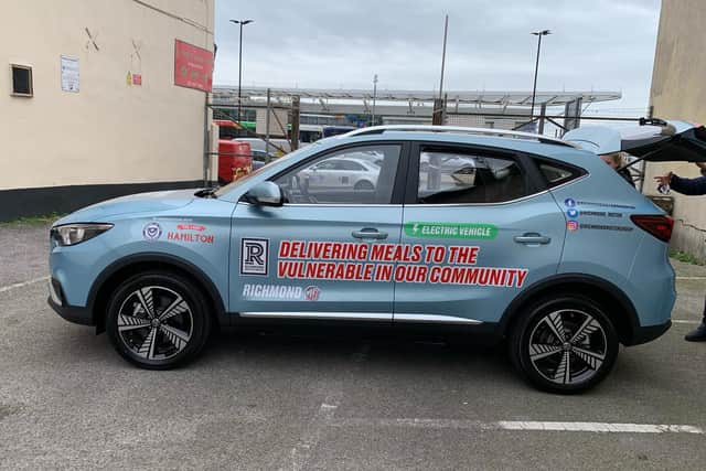 Two cars have been loaned to a project feeding vulnerable people in Portsmouth thanks to Richmond Motor Group