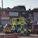 A woman in her 40s was taken from the water in Portsmouth Harbour in a 'life-threatening condition' on April 23, 2021. Picture: Stuart Vaizey