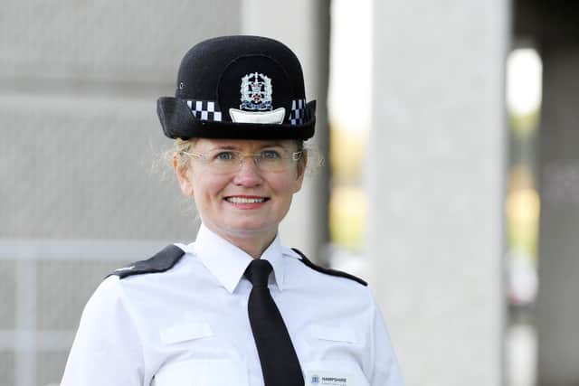 Assistant chief constable Maggie Blyth. Picture:  Malcolm Wells (180320-8651)
