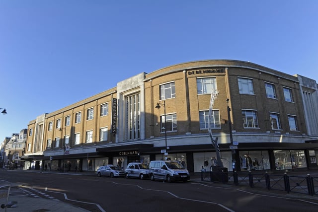 Debenhams in Southsea which closed in January 2020. Picture Ian Hargreaves