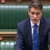 Education secretary Gavin Williamson gives his statement to the House of Commons. Picture: PRU/AFP via Getty Images