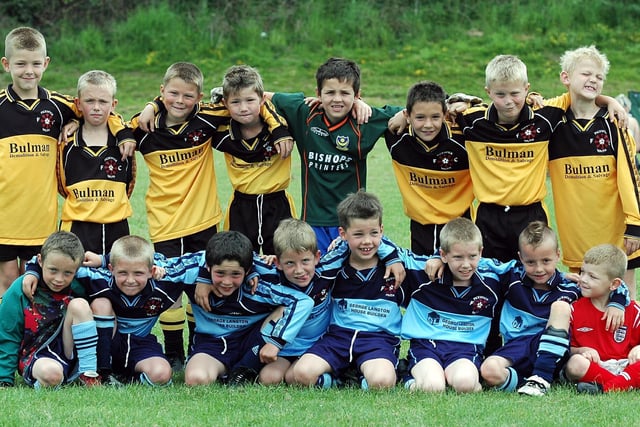 Pickwick A & B teams, U8s. Picture by Mick Young