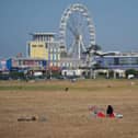 Rubbish left on Southsea Common on Friday morning, June 26, after the hottest day of the year. Picture: Habibur Rahman