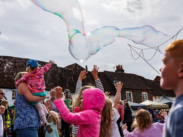 Pictured: Bubble fun Picture:Marcin Jedrysiak