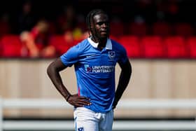 Pompey triallist Jay Mingi  Picture: Rogan/JMP