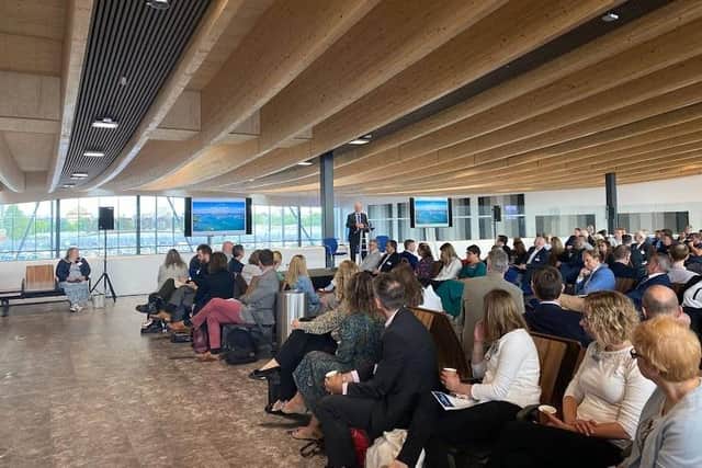 Business leaders from across the  region attended the Solent Summit to find out more about the Solent Freeport plan.