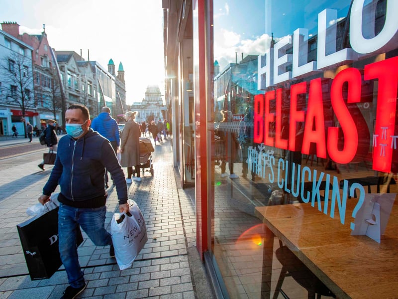 Have you ever thought about visiting Belfast? Well you can fly to the capital of Northern Ireland from Southampton Airport with Eastern Airways. Photo by PAUL FAITH/AFP via Getty Images)
