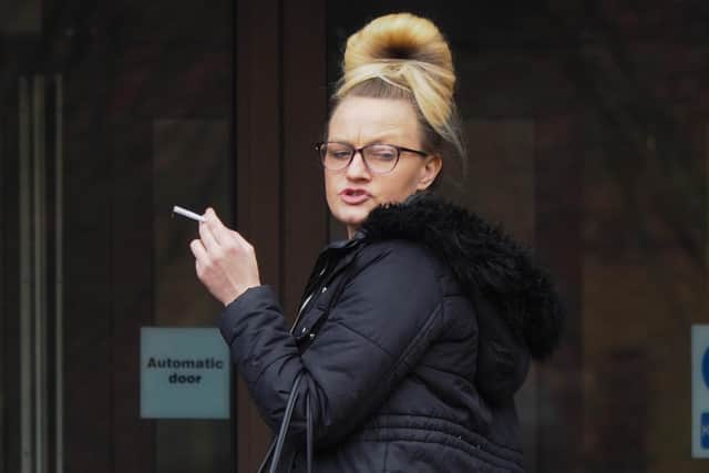 BT accounts case. Chloe Maylott, 27, of Purbrook Way, Leigh Park, at Portsmouth Crown Court