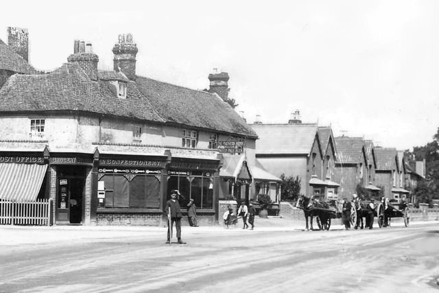 The shop on the corner of Meon Road 1910. 
Picture: Mick Cooper collection