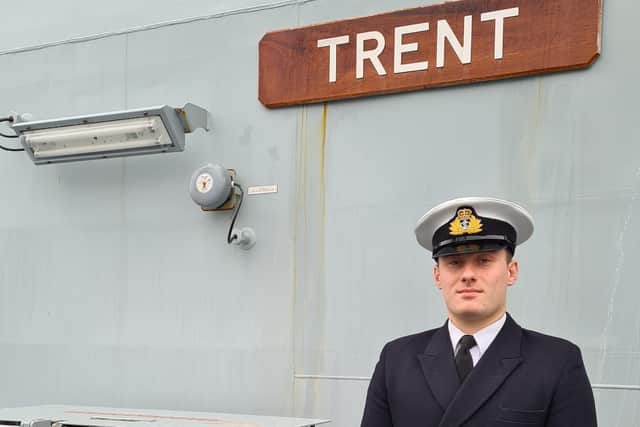 Sub Lieutenant Ben Hoffmeister.
