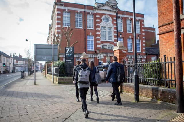 Pictured: Pupils returning to schools in Portsmouth after lockdown.
Picture: Habibur Rahman