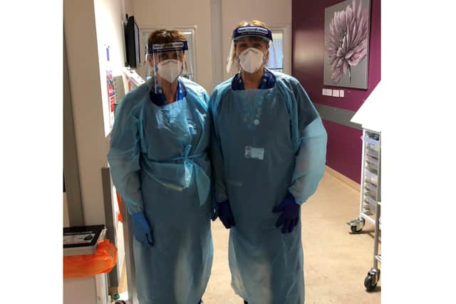Respiratory nurses Liz Walker and Nuala Whitehead retired last week after working at Portsmouth Hospitals University Trust for more than 40 years each.