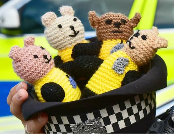 Bobby Buddy Bears for children. Picture: Hampshire Constabulary