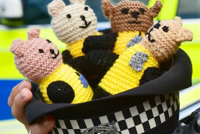 Bobby Buddy Bears for children. Picture: Hampshire Constabulary