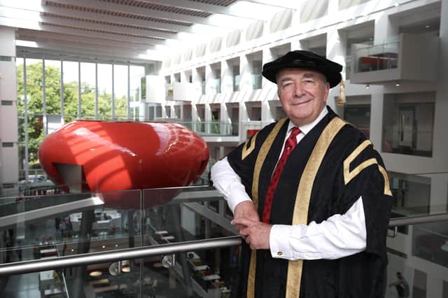 Lord West pictured at Solent University