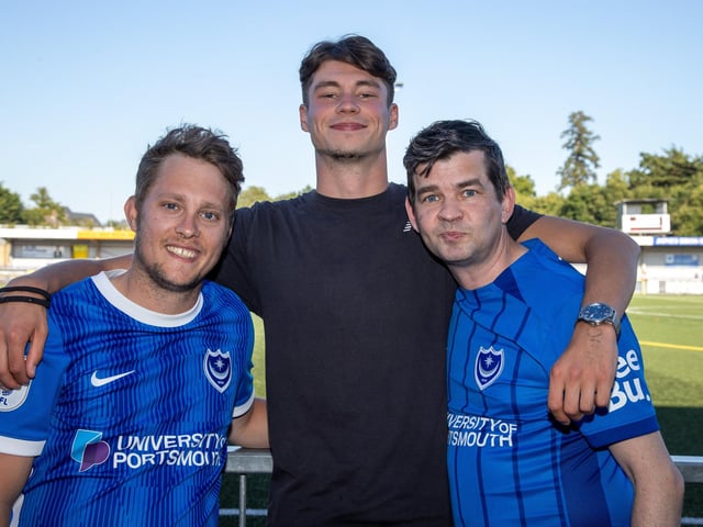 Pompey fans make annual pre-season trip to Westleigh Park