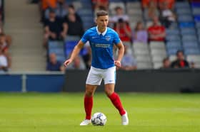 Callum Johnson made 48 appearances and scored once during his time at Fratton Park. Picture: Nigel Keene/ProSportsImages