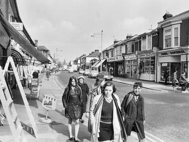 Fawcett Road in April 1971