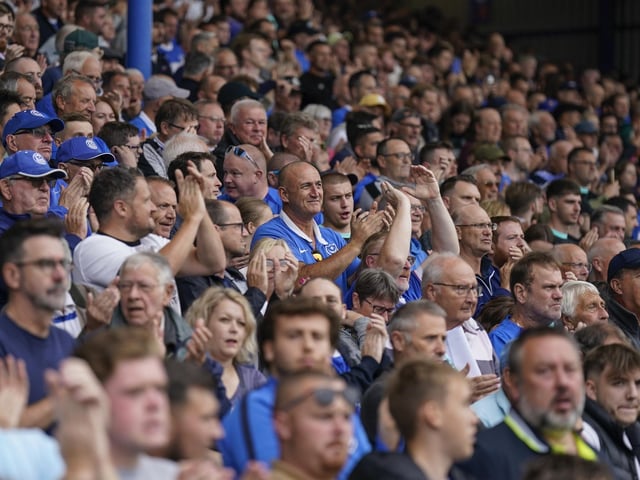 18,150 home fans got behind the Blues during Saturday's 3-1 defeat at the hands of the Black Cats.
