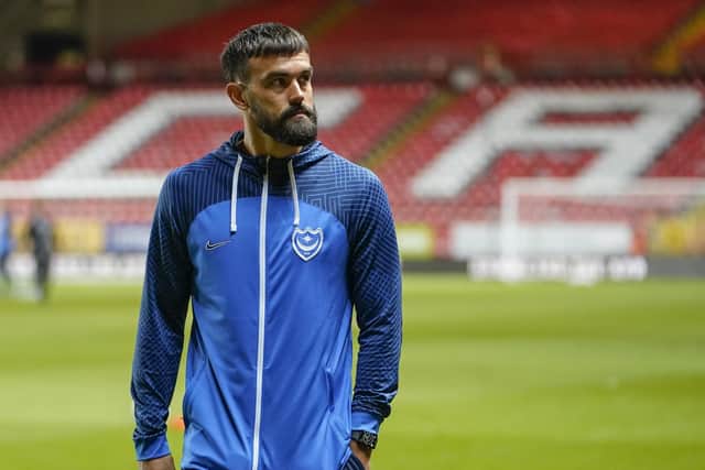 Pompey midfielder Marlon Pack
