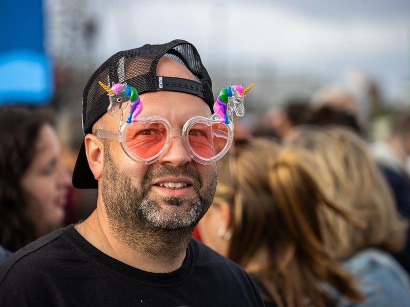 Getting into the festival spirit
Photos by Alex Shute