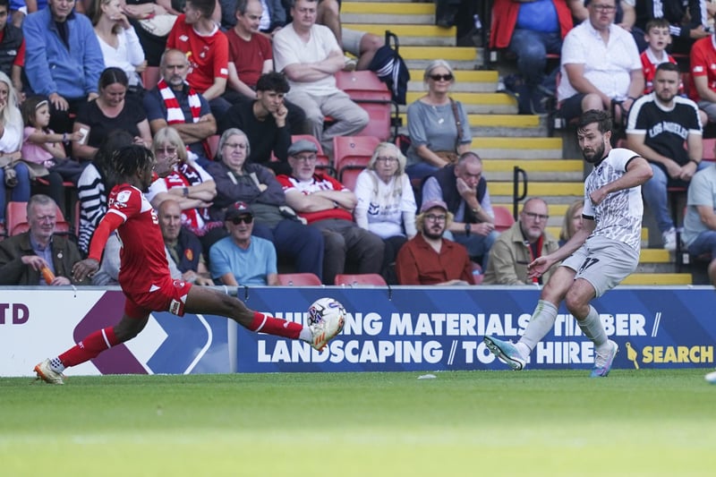 We were brilliant that day, while I set up two of our goals.Maybe at times towards the backend of 2022-23 we played some good stuff but weren’t really scoring. Yet Leyton Orient was the kind of game where we’d make a chance and we’d score, then make another chance and we’d score.If the boys up there can do that, the boys down the other end need to be as tight as possible - then we have half a chance.1/2