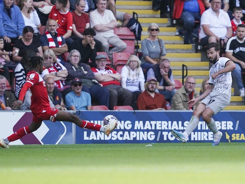 We were brilliant that day, while I set up two of our goals.Maybe at times towards the backend of 2022-23 we played some good stuff but weren’t really scoring. Yet Leyton Orient was the kind of game where we’d make a chance and we’d score, then make another chance and we’d score.If the boys up there can do that, the boys down the other end need to be as tight as possible - then we have half a chance.1/2