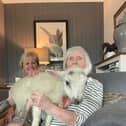 Bam Bam finds a cosy lap
