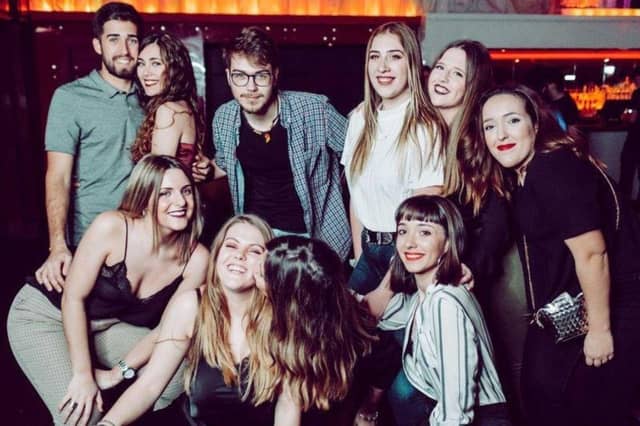 Clubbers in Pryzm.