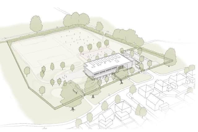 West Of Waterlooville second primary school artist impression