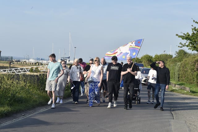 Craftsman Michael Savage, known as Mick, died on April 1 this year. His body was recovered off the coast of Dover after he set off from Southsea. On Friday, May 10, 2024 Mick's boat Konsorted was bought back to Southsea Marina.
Picture: Sarah Standing (100524-2296)