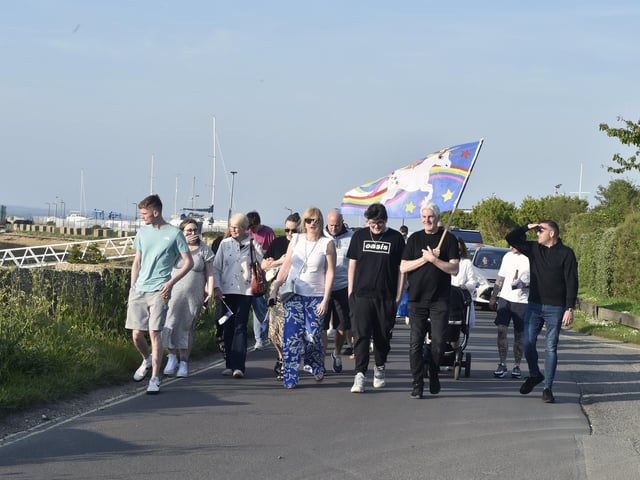 Craftsman Michael Savage, known as Mick, died on April 1 this year. His body was recovered off the coast of Dover after he set off from Southsea. On Friday, May 10, 2024 Mick's boat Konsorted was bought back to Southsea Marina.
Picture: Sarah Standing (100524-2296)