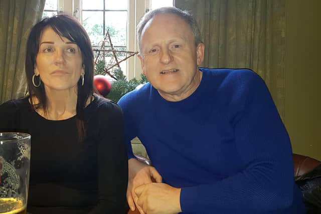 James Sealy with his sister Philippa.