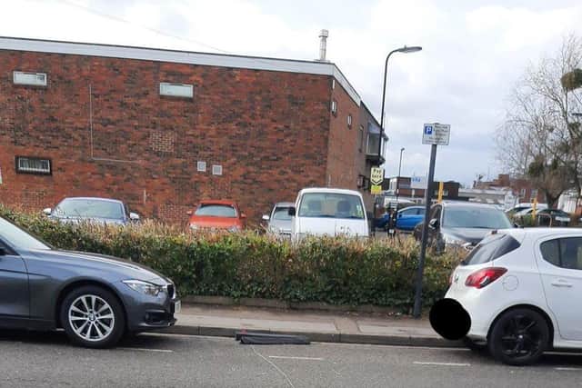 Police on scene. Pic Hants police