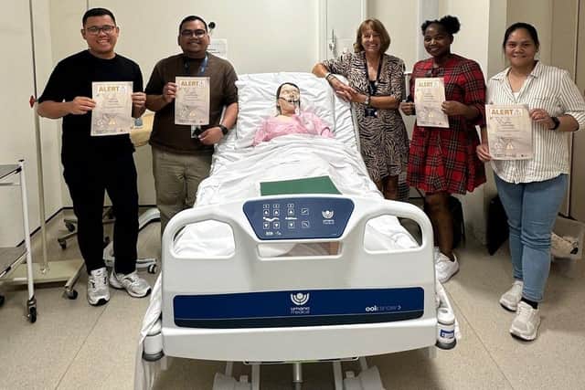 ALERT training course, 3 July 2025. Photo: Portsmouth Hospitals University NHS Trust