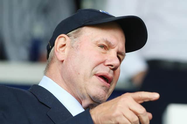 Pompey chairman Michael Eisner.