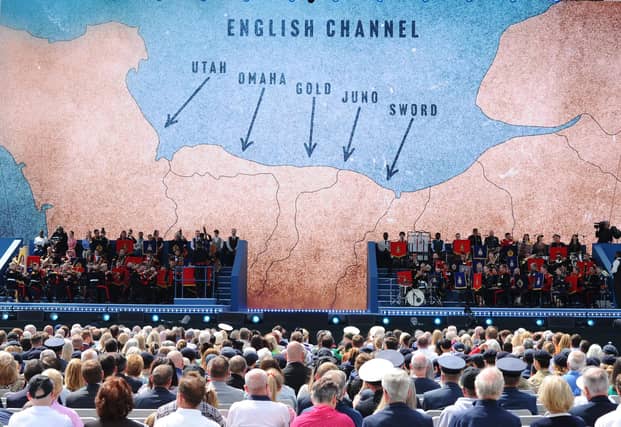 D Day 80 commemorations on Southsea Common, Southsea, on Wednesday, June 5, 2024.
Picture: Sarah Standing (050624-91)