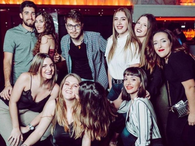 Clubbers in Pryzm.