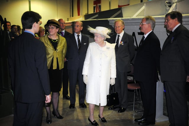 The Queen at the D-Day Museum in 2009