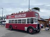 A full compliment of passengers about to enjoy the heritage service