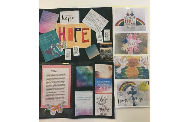 The wall of hope