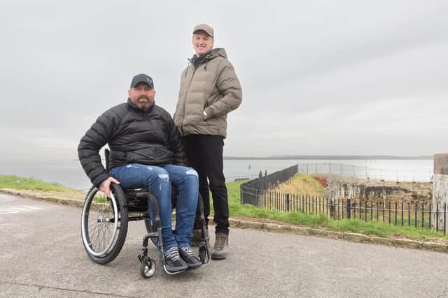 Pictured is: Knox White and Alfie Ruffell
Picture: Keith Woodland (111221-33)