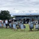 Lennon Taylor performing at St Vincent College's Summer Fest