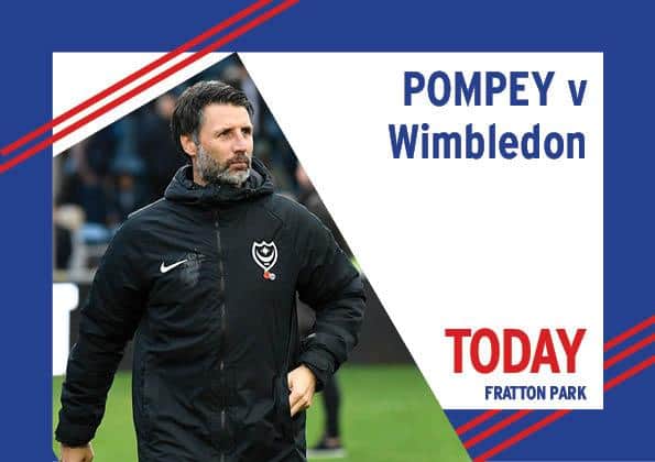 Pompey host AFC Wimbledon today in League One