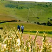 Long Man of Wilmington, East Sussex.