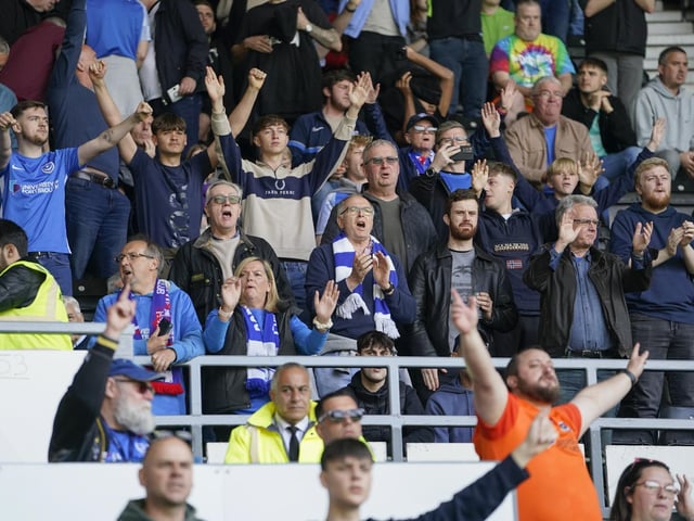 More than 3,000 fans made the trip to the Rams.