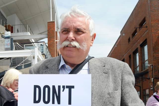 Steve Bonner, chairman of Portsmouth Pensioners Association. Picture: Sarah Standing (210619-1378)
