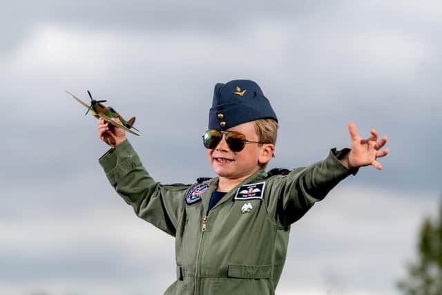 Jacob Newson, of Methley, Leeds, has locked horns with Portsmouth-based aircraft carrier HMS Prince of Wales on Twitter. Photo: Yorkshire Post/ SWNS