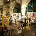 Pictured is: The Exhibition space with traders stands

Picture: Keith Woodland (260221-3)